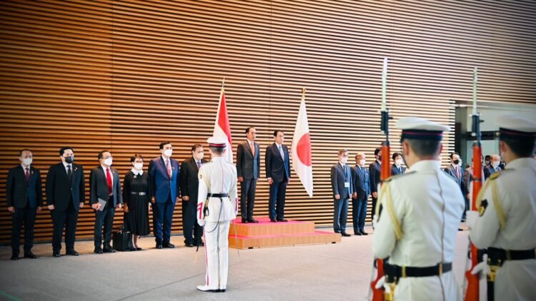 Presiden Jokowi Diterima PM Kishida