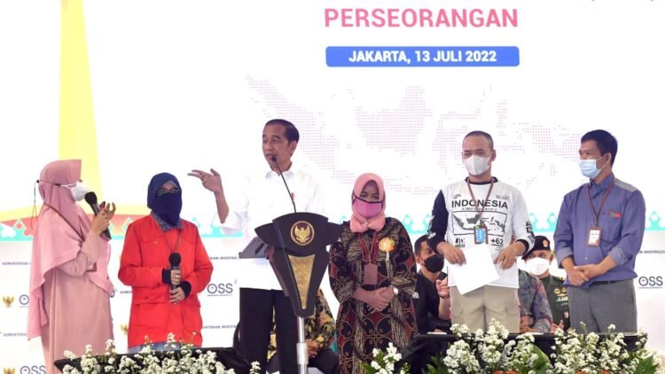 Presiden Jokowi Dorong Pelaku UMKM Manfaatkan Platform Daring untuk Dongkrak Omzet