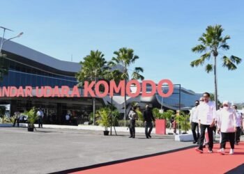 Presiden Jokowi Resmikan Perluasan Bandara Komodo Labuan Bajo