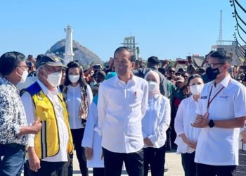 Presiden Jokowi Tinjau Proyek Pengembangan Sarana Hunian di Labuan Bajo