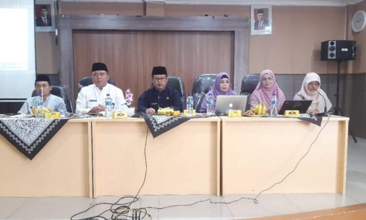 Seksi Penmad Kemenag Tangsel Sosialisasikan Akreditasi Raudhatul Athfal 2022