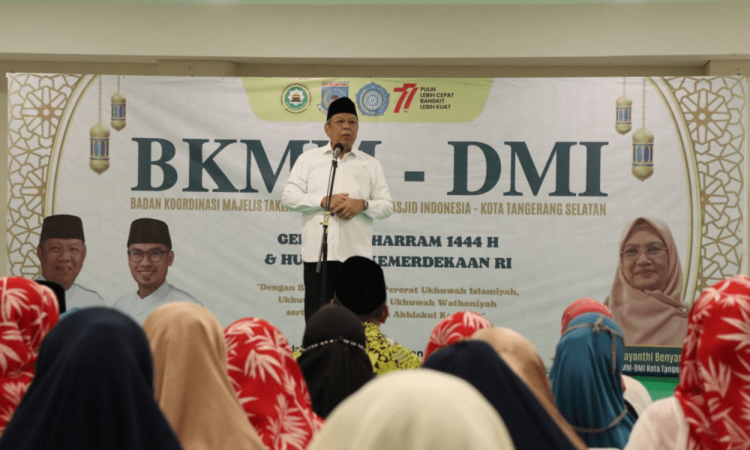 Benyamin Davnie Buka Final Lomba Sholawat dan Kaligrafi BKMM-DMI Tangsel