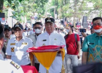 Wali Kota Tangsel Benyamin Davnie Apresiasi Terselenggaranya Acara Pondok Aren Berkibar