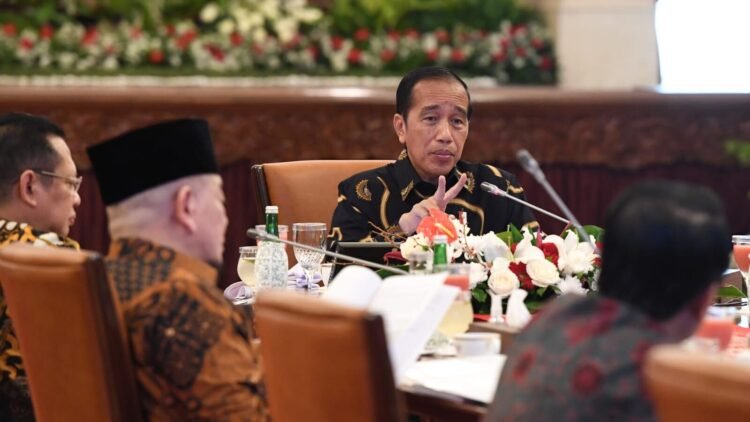 Bertemu Para Pimpinan Lembaga Negara, Presiden Jokowi Bahas Krisis Global