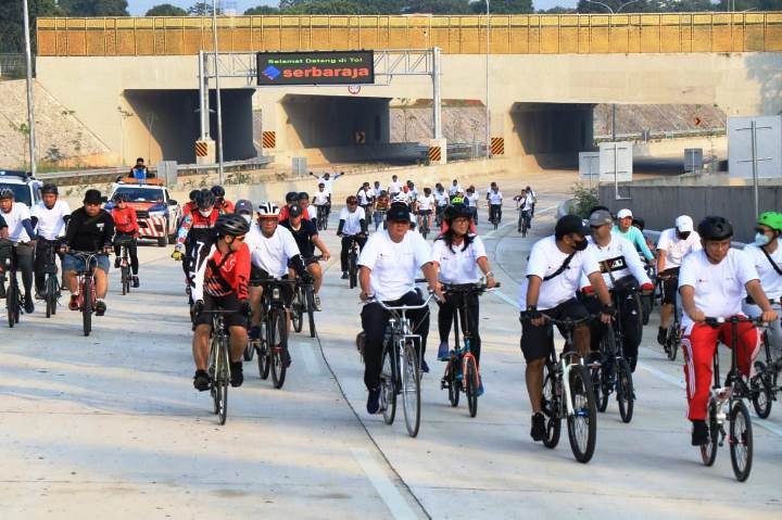 Dalam Waktu Dekat Tol Serpong-Balaraja Dioperasikan