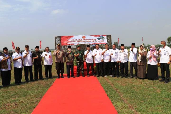 Hadiri Penutupan TMMD, Sekda : Hasilnya Dapat Dirasakan Masyarakat
