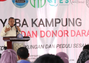 Hadiri Program Nyaba Kampung di Cipayung, Benyamin Davnie: Ini Perlu Direplikasi Seluruh Kelurahan di Tangsel