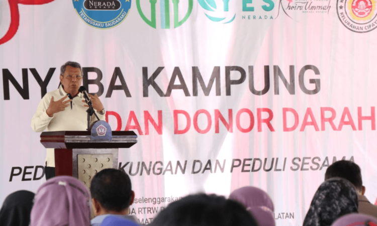 Hadiri Program Nyaba Kampung di Cipayung, Benyamin Davnie: Ini Perlu Direplikasi Seluruh Kelurahan di Tangsel