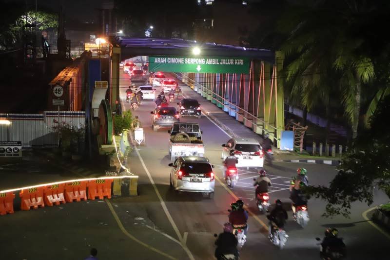 Jembatan Cisadane Diperbaiki, Dishub Kota Tangerang Alihkan Arus Lalu ...