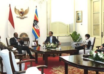 Presiden Jokowi Bertemu Raja Eswatini Bahas Peningkatan Kerja Sama Ekonomi