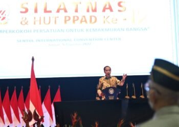 Presiden Jokowi Hadiri Silatnas PPAD Tahun 2022 di Sentul