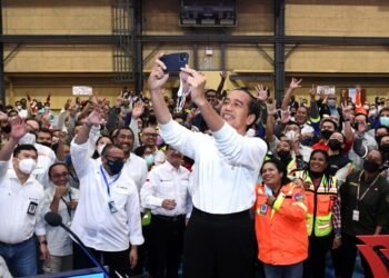 Presiden Jokowi Silaturahmi dengan Karyawan PTFI