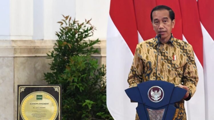Presiden Jokowi Tegaskan Komitmen Pemerintah Jamin Ketercukupan Pangan Nasional