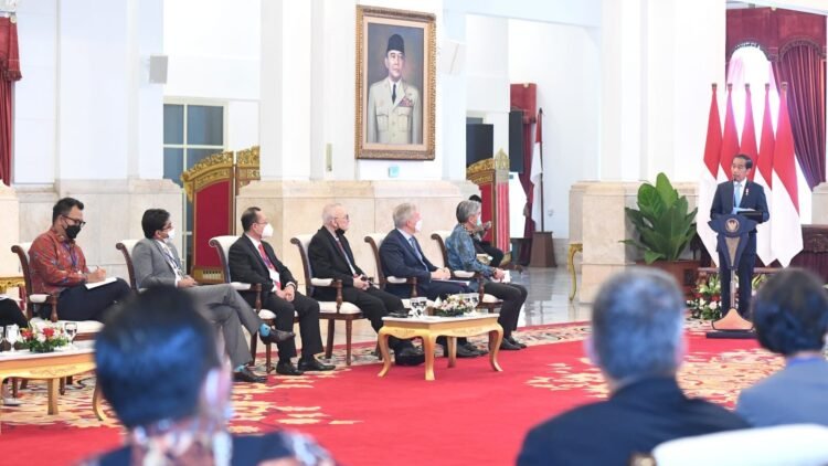 Presiden Jokowi Terima Delegasi Dewan Bisnis AS-ASEAN