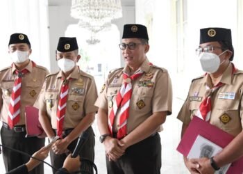 Presiden Jokowi Terima Kunjungan Kwarnas Gerakan Pramuka