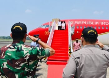 Presiden Jokowi dan Ibu Iriana Kunjungan Kerja ke Papua