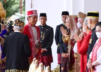 Ragam Baju Adat dan Harapan Sejumlah Menteri Kabinet Indonesia Maju