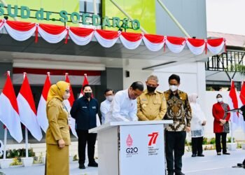 Resmikan Tower Baru RSUD Soedarso, Presiden Tekankan Pentingnya Peningkatan Sistem Kesehatan di Tanah Air