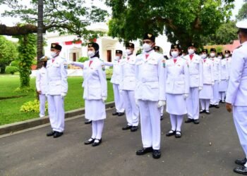 Tim Pancasila Sakti Akan Bertugas pada Upacara Penurunan Bendera Sang Merah Putih di Istana Merdeka
