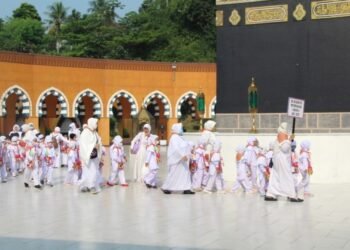 Lebih dari 2550 Siswa-siswi RA di Tangsel Ikuti Pendidikan dan Peragaan Manasik Haji
