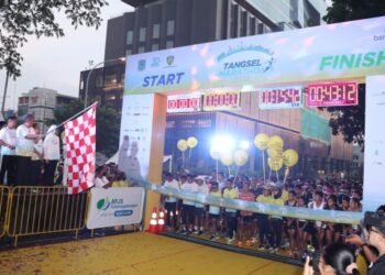 Diikuti 2.500 Pelari, Tangsel Marathon Sukses Digelar