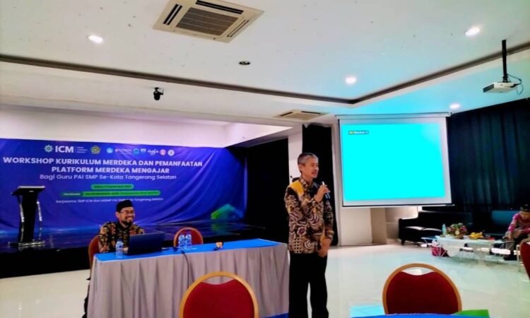 MGMP PAI Tangsel Gugus 1-7 Gelar Workshop Pemanfaatan Flatform Mengajar Kurikulum Merdeka