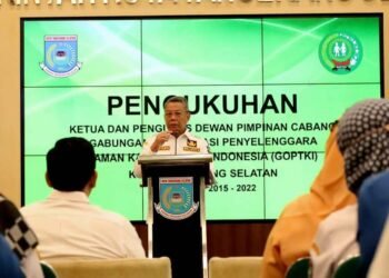 Pelantikan DPC GOPTKI Tangsel, Benyamin Davnie Minta Peran Aktif dan Inovasi Terhadap Pendidikan Usia Dini