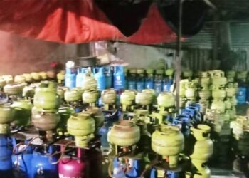 Polsek Cisauk Gerebek Lokasi Penyuntikan Gas Elpiji 3 Kg ke 12 Kg di Kademangan Setu Tangsel