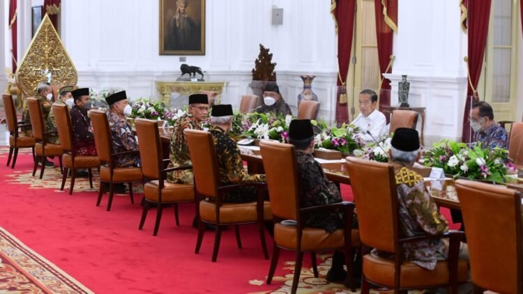 Presiden Joko Widodo Terima Pimpinan Pusat Muhammadiyah