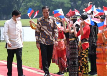 Presiden Jokowi Sambut Kunjungan Kenegaraan Presiden Filipina di Istana Bogor