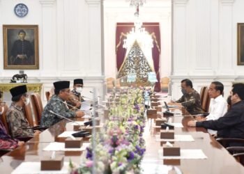 Presiden Jokowi Terima PBNU, Bahas Persiapan R20 di Bali