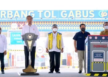 Resmikan Tol Cibitung – Cilincing, Presiden: Percepat Mobilitas Barang untuk Ekspor