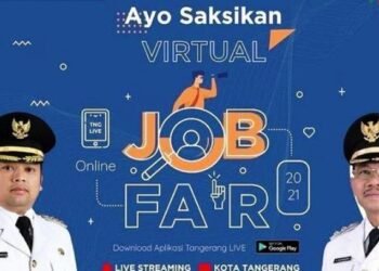 Tekan Pengangguran, Disnaker Kota Tangerang Kembali Buka Virtual Job Fair