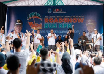 Berjalan Sukses, Rangkaian Kegiatan Roadshow Bus KPK di Tangsel Resmi Ditutup