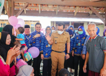 Cegah Stunting, Pilar Saga Ichsan Resmikan Pos Gizi Lavender di Pondok Kacang Timur