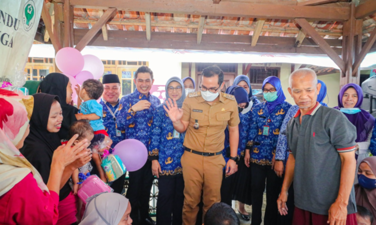 Cegah Stunting, Pilar Saga Ichsan Resmikan Pos Gizi Lavender di Pondok Kacang Timur