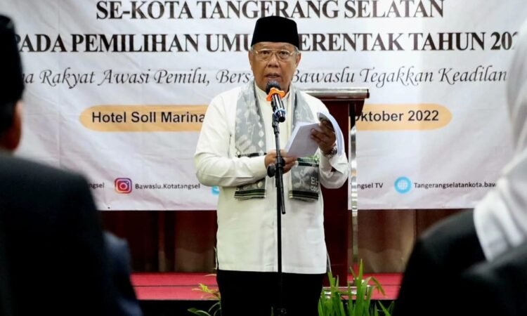 Hadiri Pelantikan Anggota Panwaslu Kecamatan se-Tangsel, Benyamin Davnie: Harus Bekerja Profesional