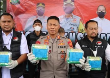 Polres Tangsel Berhasil Ungkap Peredaran Sabu Senilai 24 Miliar