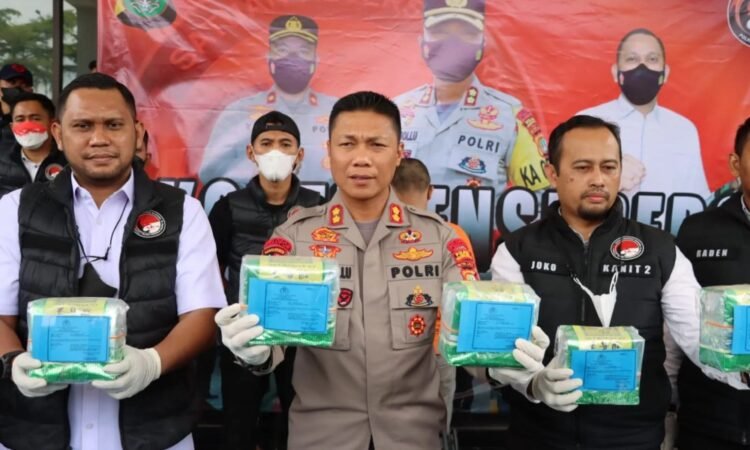 Polres Tangsel Berhasil Ungkap Peredaran Sabu Senilai 24 Miliar