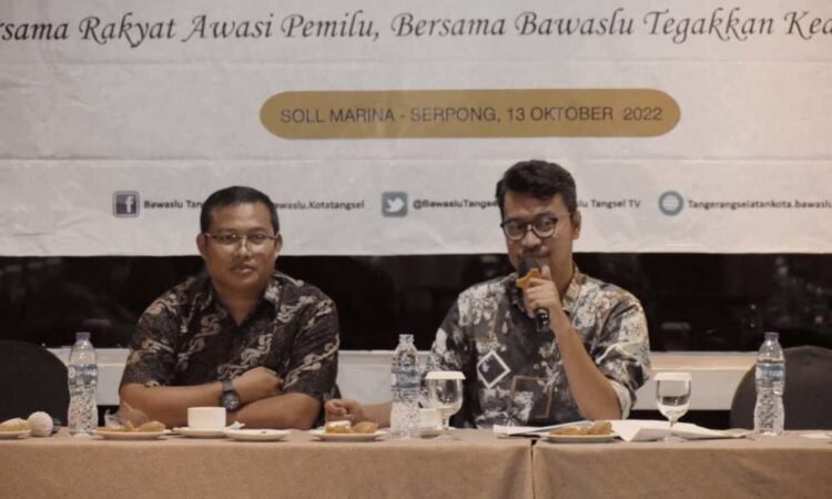 Bawaslu Tangsel Ajak Mahasiswa Berpartisipasi Dalam Pengawasan