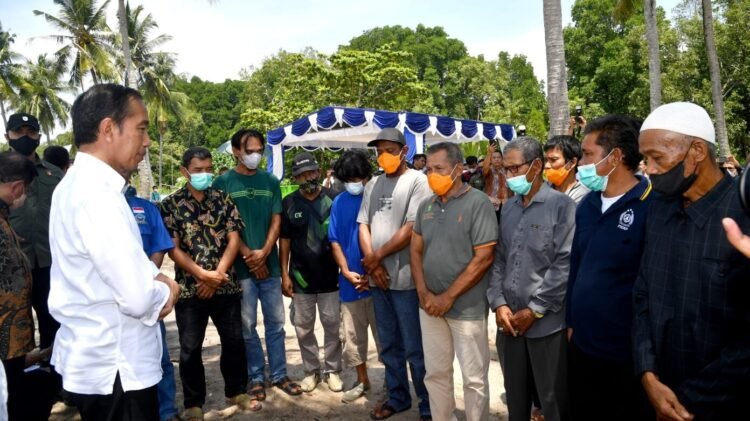 Dialog dengan Para Nelayan, Presiden Serap Keluhan Nelayan di Bangka Barat