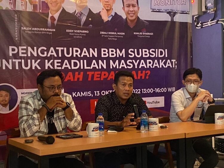 Penerima BBM Subsidi Harus Jelas, Jangan Semua Dibebankan ke Pertamina