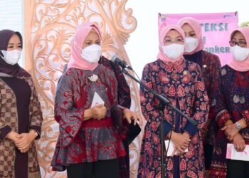 Ibu Iriana Ajak PKK Jambi Sosialisasikan SADARI kepada Masyarakat