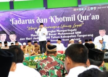 Jelang HUT Kabupaten Tangerang, Masyarakat Legok Gelar Doa Bersama
