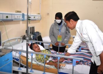 Presiden Jokowi Kunjungi Korban Tragedi Kanjuruhan di Malang