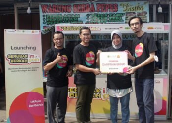ZIS Indosat Bersama IMPoin Launching Program Gerobak Berkah untuk Pelaku UMKM