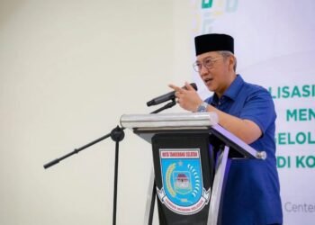 Sekda Bambang Noertjahjo Lantik Korkel Baznas Tangsel