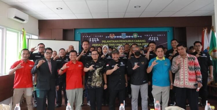 Ucok A.H Siagian Dilantik Sebagai Ketua Pertina Tangsel Periode 2022-2026