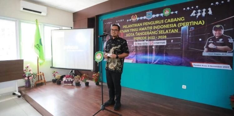 Pilar Saga Ichsan Harap Pertina Tingkatkan Prestasi Atlet Tinju dari Tangsel