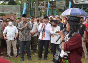 Tasyakuran HUT ke-14 Tangsel di Ciputat, Benyamin Davnie: Untuk Kembali Menghidupkan Ekonomi, Sosial dan Budaya di Tengah Masyarakat
